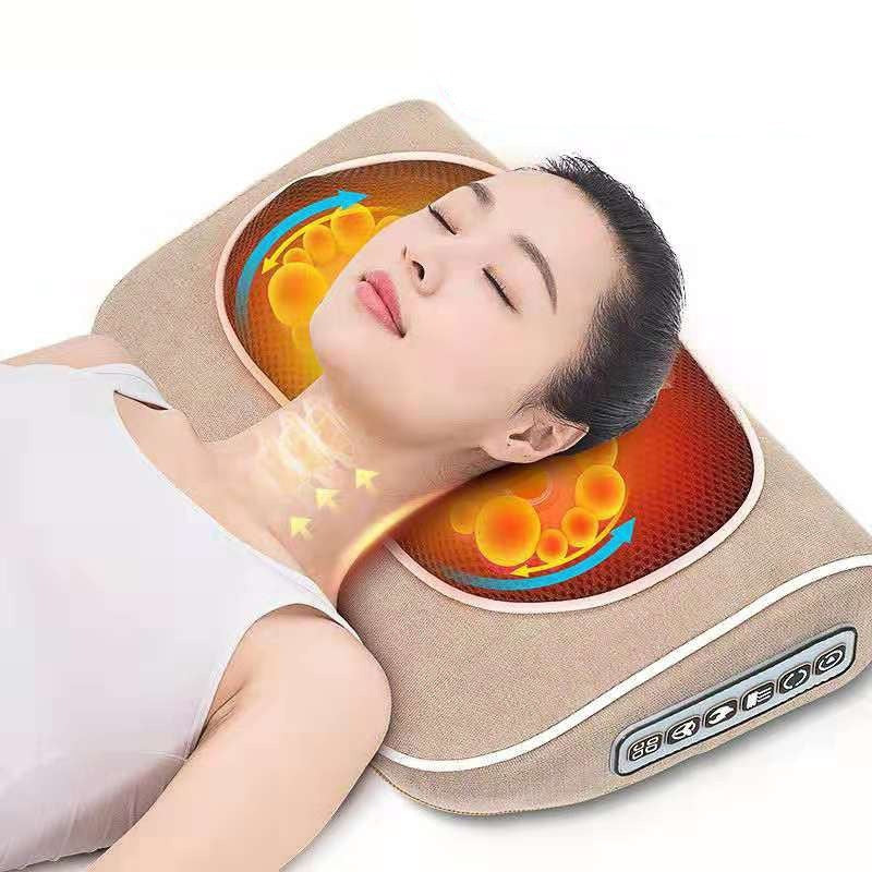 CERVICAL SPINE MASSAGER PILLOW MULTIFUNCTIONAL