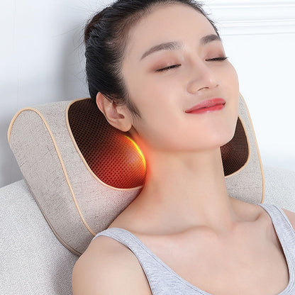 CERVICAL SPINE MASSAGER PILLOW MULTIFUNCTIONAL