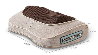 CERVICAL SPINE MASSAGER PILLOW MULTIFUNCTIONAL